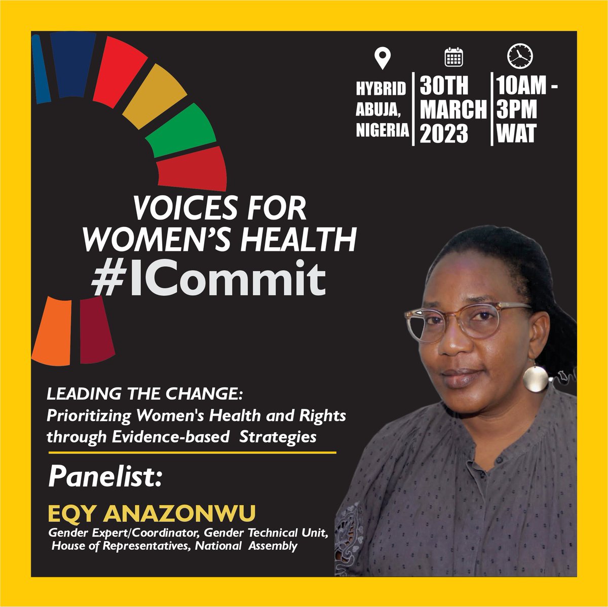SheForumAfrica's tweet image. #VoicesForWomensHealth 
Thursday, March 30, 2023.
Register to be a part of the conversation. 10am WAT
#ICommit @PathfinderInt @gatesfoundation @GatesAfrica
Click to REGISTER us06web.zoom.us/meeting/regist…