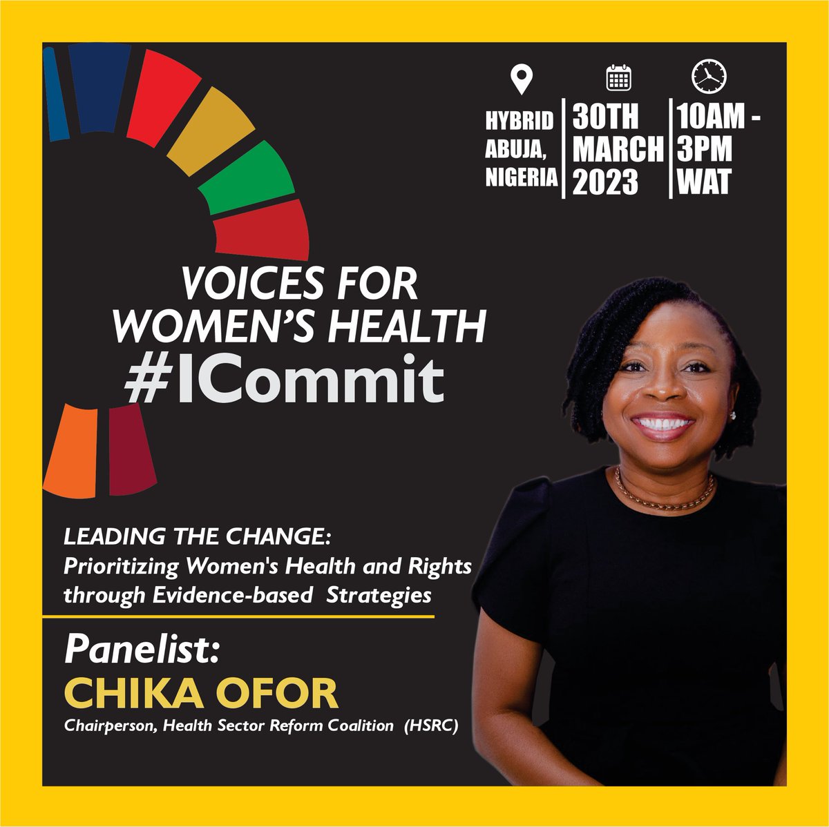 SheForumAfrica's tweet image. #VoicesForWomensHealth 
Thursday, March 30, 2023.
Register to be a part of the conversation. 10am WAT
#ICommit @PathfinderInt @gatesfoundation @GatesAfrica
Click to REGISTER us06web.zoom.us/meeting/regist…