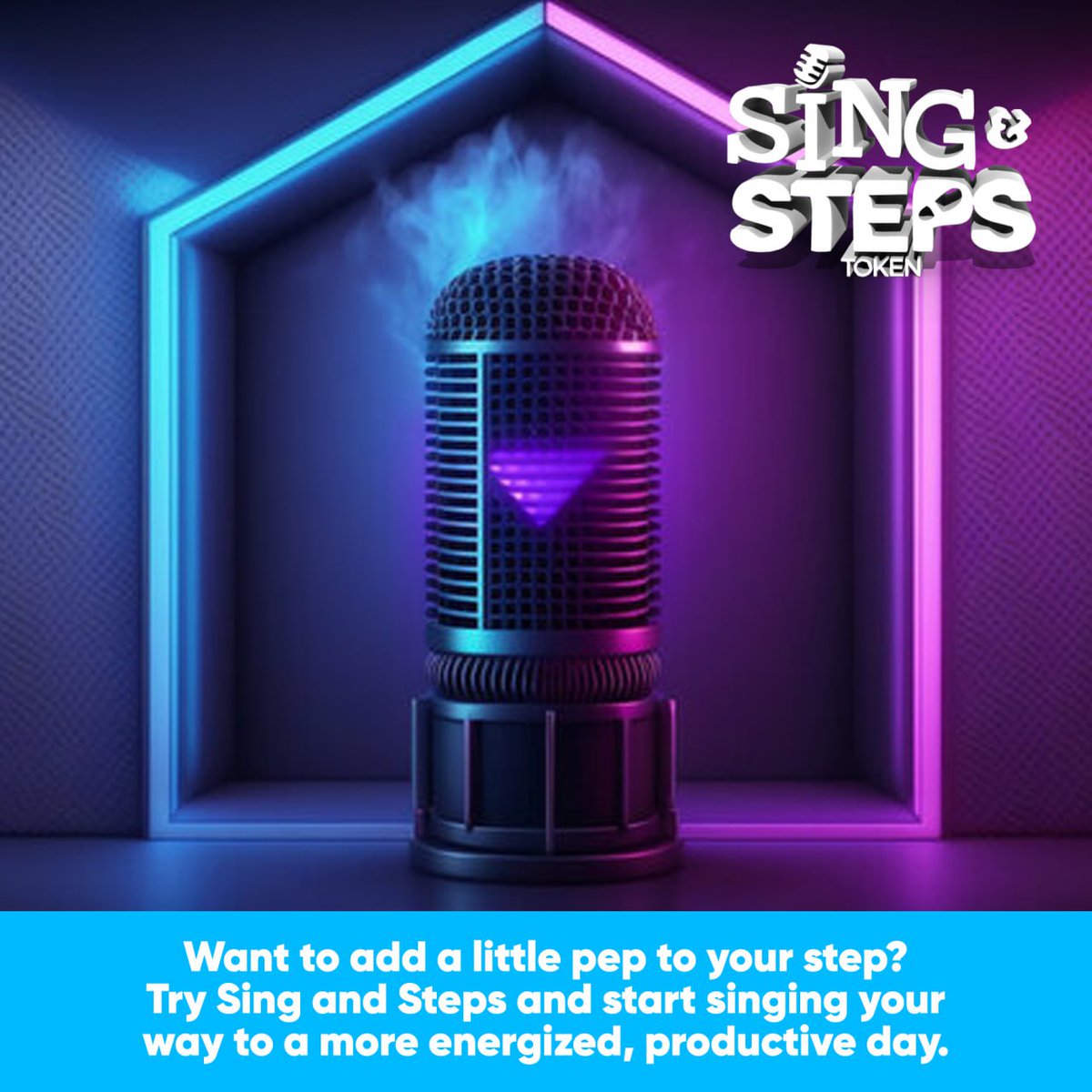 SingandSteps's tweet photo. "Get fit, have fun, and earn digital currency with Sing and Steps - the app that's changing the game with blockchain technology."

Click the link below and sign up now!
https://t.co/phLq65MoCP

#Singandsteps #Singing #Walking #Blockchain #NFT https://t.co/TyIVIhVY4P