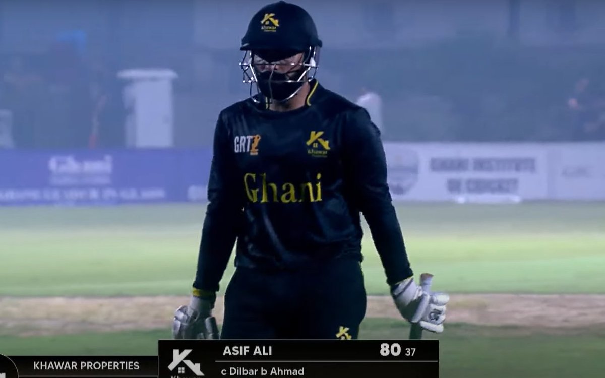 80 off 37 balls for Asif Ali, stunning display of hitting by him. 6 fours and 6 sixes in his innings, striking at 216. If only he could translate this for Pakistan too! #RamadanCricket
