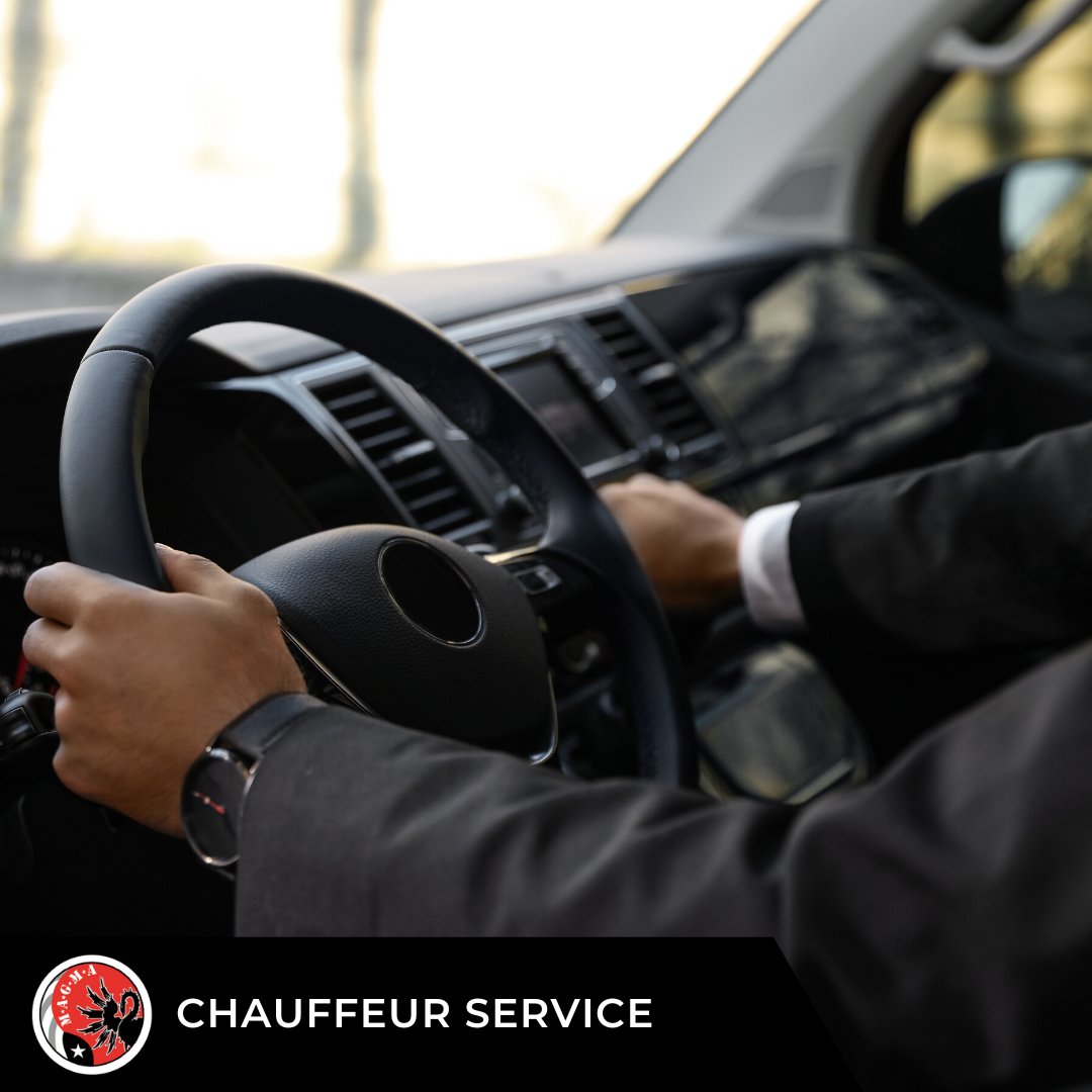 MagmaSecurity's tweet image. Our 'Arrive Secure' chauffeurs are not just drivers, but trained close protection professionals ensuring your safety at all times.

Contact us today to book a qualified Magma Security chauffeur:

☎️ : +27 11 894-3076
🌐 : magmaconsultants.co.za

#chauffeur