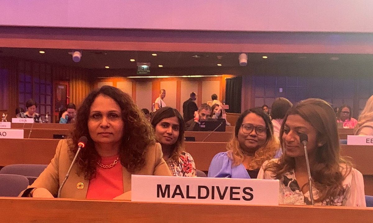 At Day 3 of 10th #APFSD, PR @HudaShareef3 highlighted the dire need for urgent, strategic and concentrated efforts to accelerate progress towards achieving the #SDGs in the Asia Pacific region.
@UNESCAP