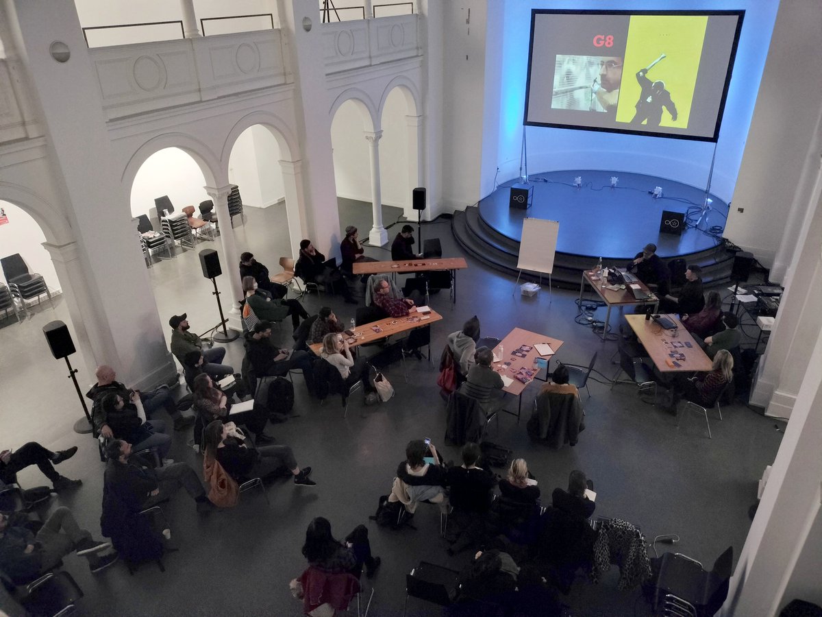 disruptberlin's tweet photo. WORKSHOP · "G8 Genoa 2001: A Grassroots Media Forensics Toolbox" with @manolo_loop &amp; @carcke.

#smartprisons [7/7] https://t.co/zTOcRYvoZw