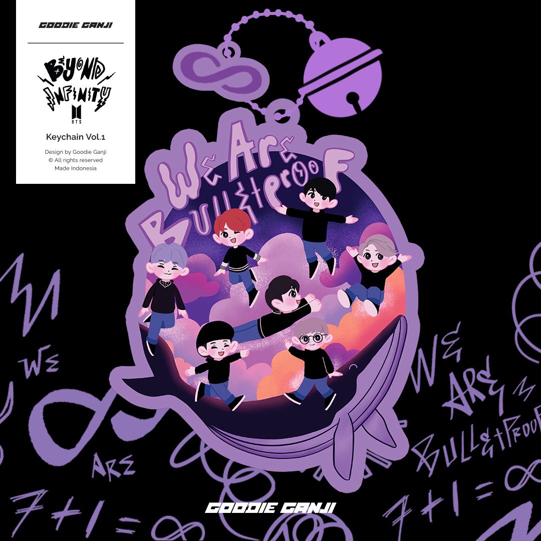 goodieganji's tweet photo. INA 🇮🇩 | HELP RT Open Pre Order
Keychain BTS Vol. 1 “Beyond Infinity : We Are Bulletproof” by @GOODIEGANJI
✨IDR 55 K
✨Details on Instagram https://t.co/0p3YIXrHVl
🗓PO Wed 29 Mar - Wed 05 Apr 23
🛒 https://t.co/hrn2YYS7kn
🎒#btsmerch #keychainbts #JUNGKOOK #AGUSTD https://t.co/grmPGQM6nn
