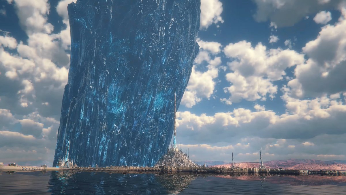 Dreamboum's tweet photo. Final Fantasy XVI showing how their concept art turned into an actual video game https://t.co/RDj9q9sxt6