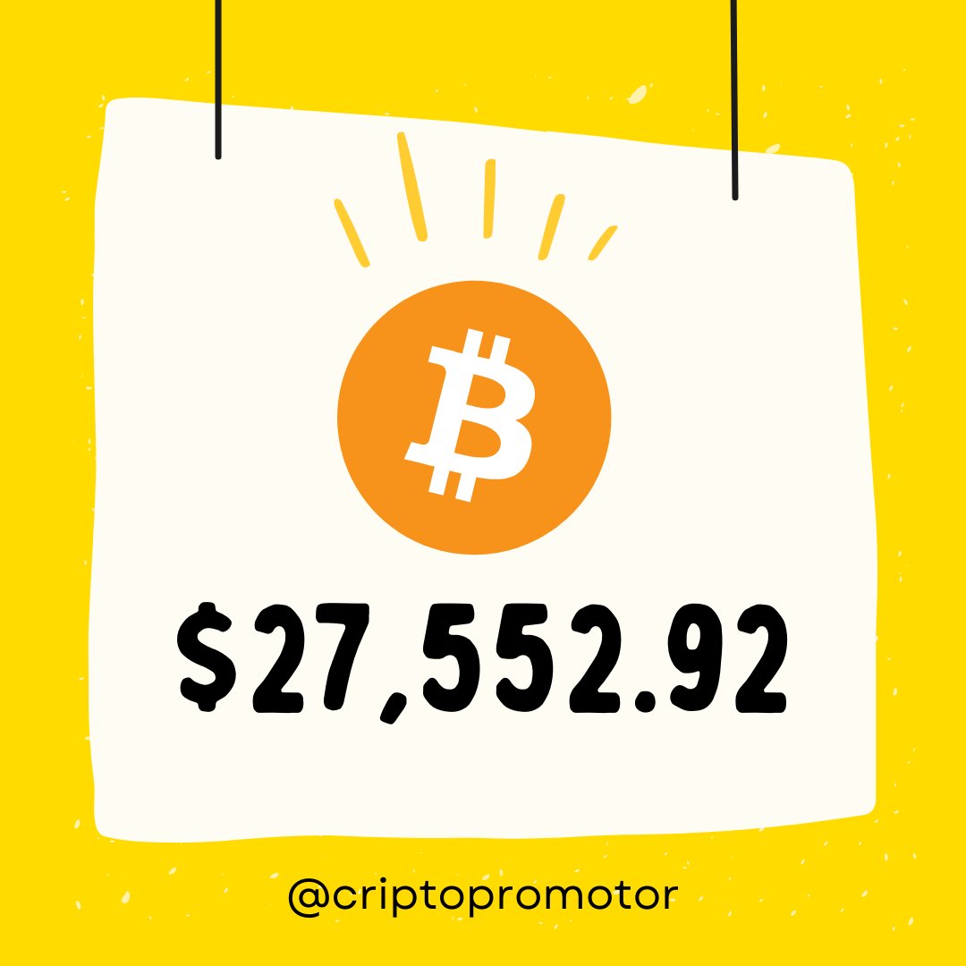 CriptoPromotor's tweet image. Precio de bitcoin