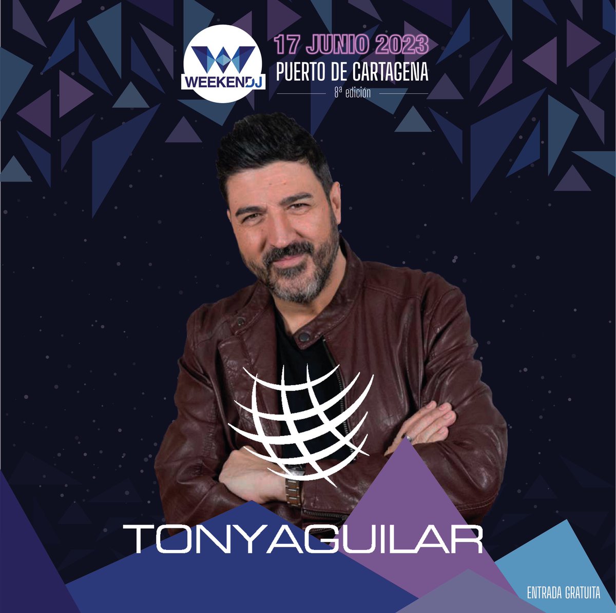 weekenddjfest's tweet photo. Nos lo habéis pedido y… 💥@TonyAguilarOfi regresa a la que ya es su casa 🙌🏻 El 17 de junio nos hará disfrutar, saltar, bailar y cantar sin parar! 

Y tú,¿lo has podido ver en alguna edición del #weekenddj? Si no…¡Este año no te lo puedes perder!🔥🔥🔥

#weekenddj2023 #Cartagena https://t.co/O5MTYum9eD