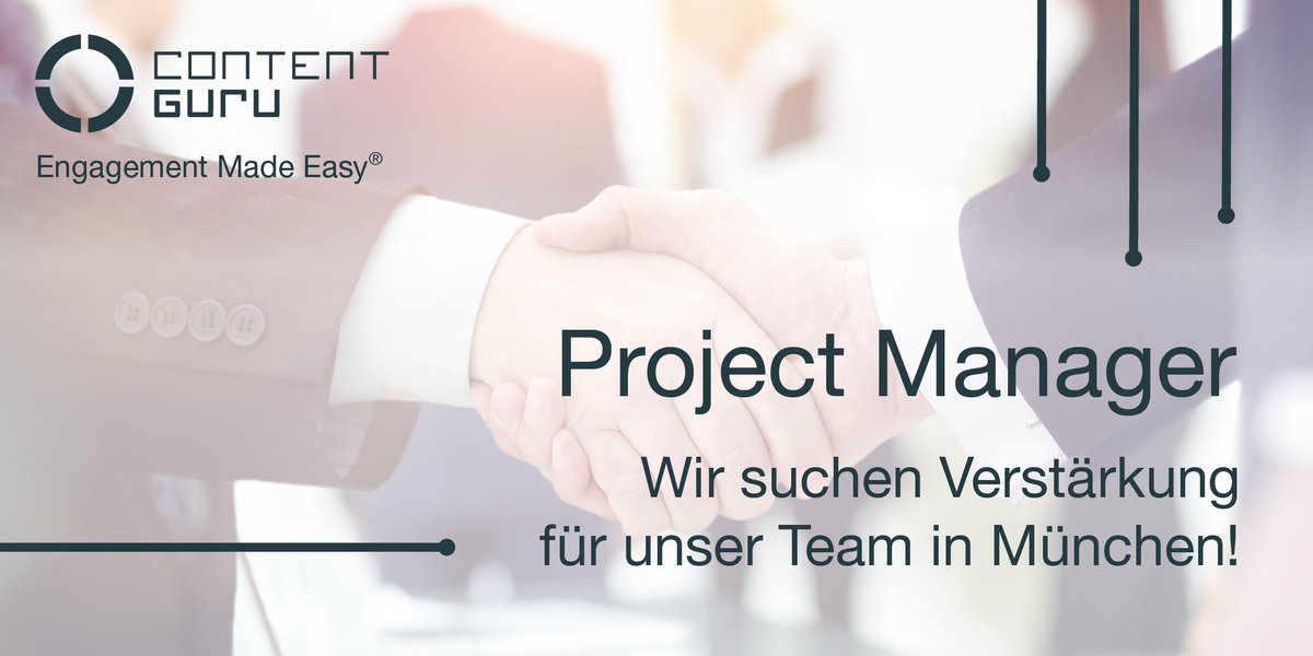 cgchirpdach's tweet photo. Projekte sind Deine Leidenschaft und Du brennst für die #digitaltransformation?
Werde Teil der Guru-Crew: https://t.co/higZVAJrKe
#wearegrowing

#projectmanager #wearegrowing #jobs #jobsinmuenchen #contentguru #projectmanagerjobs #careerintech  #cloudpower #CustomerExperiece https://t.co/6peyX6RMVN