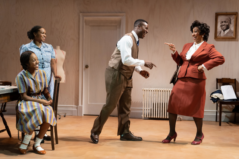 In @keencompany's CRUMBS FROM THE TABLE OF JOY, a solid but limited 1950s-set family drama, there’s early promise of the Pulitzer Prize-winning writing to come from playwright Lynn Nottage.

Review: theasy.com/Reviews/2023/C…