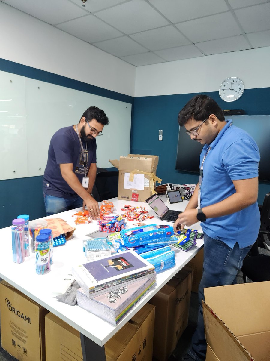 HashedIn's tweet photo. Giving back to society is a wholesome feeling. Thank you, Hashers, for coming together for this thoughtful and generous Donation Drive with your personal contributions. We look forward to more such drives and count on your active participation!
#hashedinbydeloitte #csr #donation https://t.co/QZE18q4luL