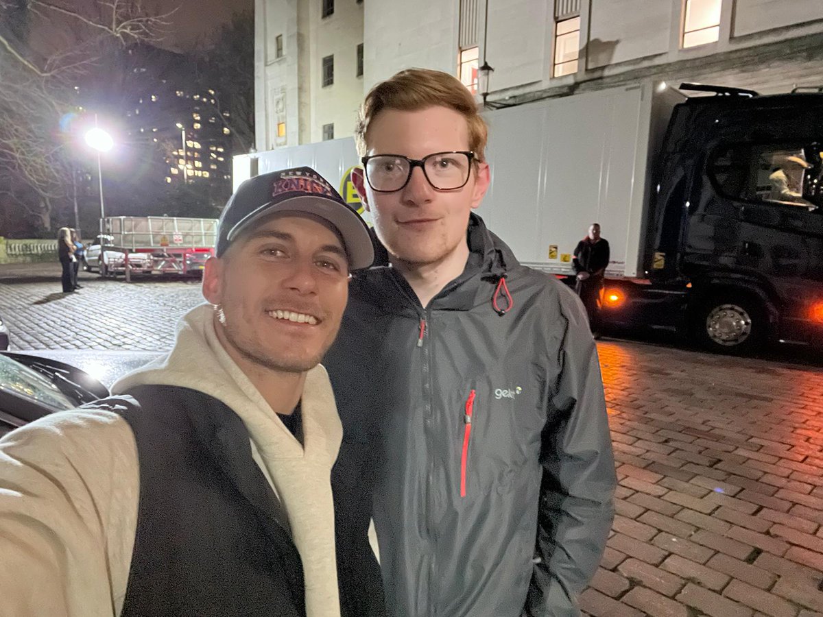 author_jakec's tweet image. Thanks for a fantastic show, @gorkamarquez1 and @karen_hauer. Was really nice meeting you both, too! #Firedance