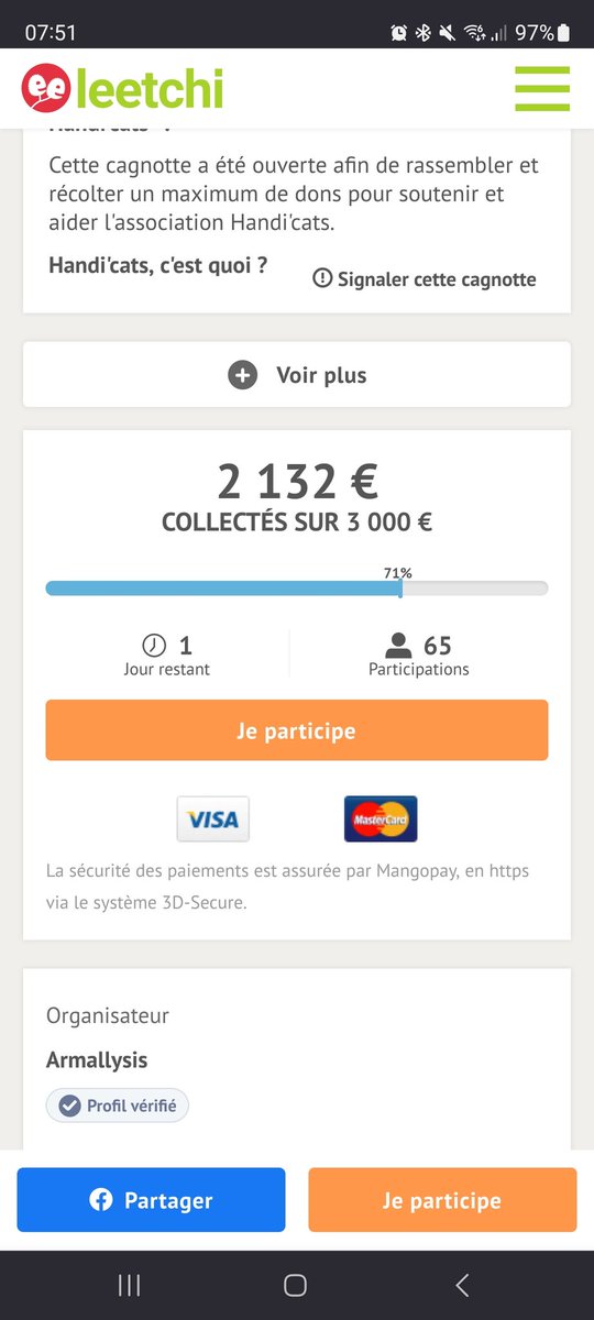 Armallysis's tweet photo. Dernière ligne droite pour les dons ! RdV pour le live de clôture ce soir à partir de 18h 😉
https://t.co/v5G7xTU5ia https://t.co/swnnqwpIWf