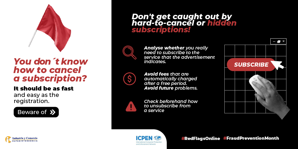 ICPEN_est1992's tweet photo. #FPM2023 #DarkPatterns #RedFlagsOnline #ICPEN #ProtectingConsumersWorldwide https://t.co/rYVCCaGTlg