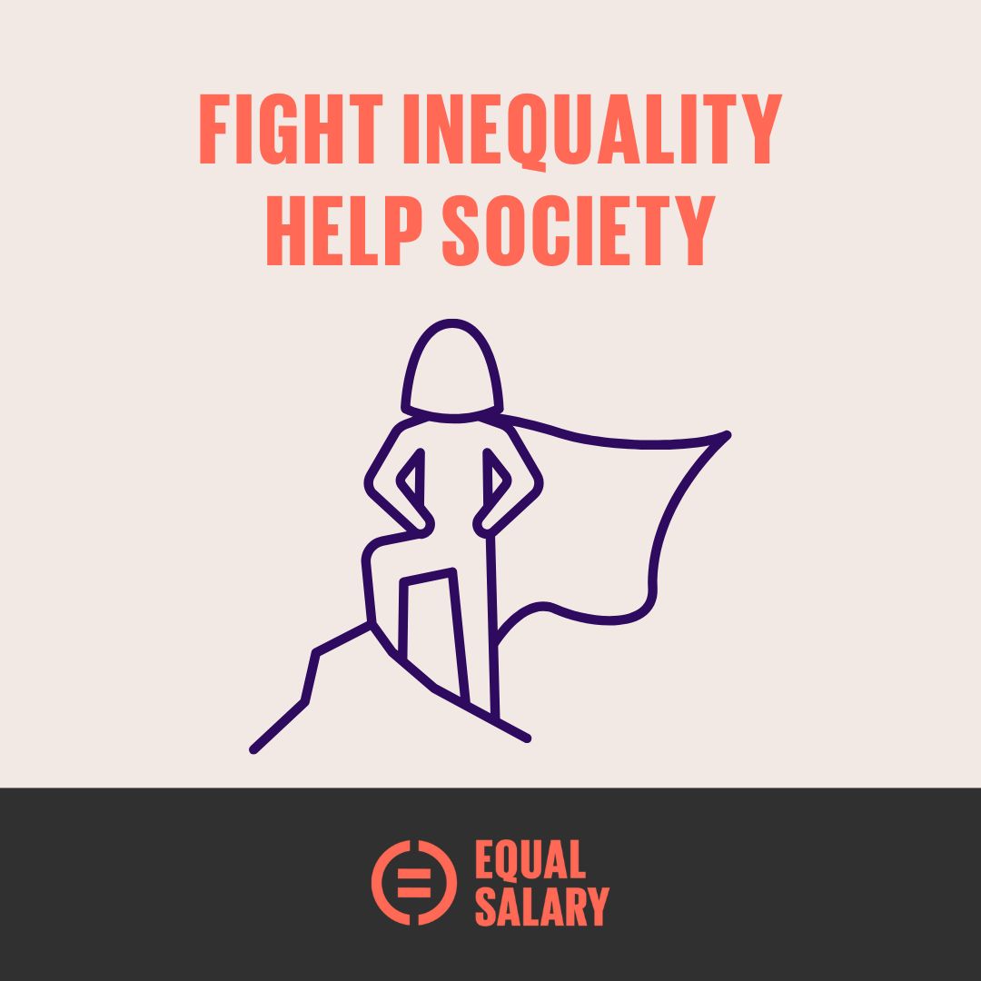 By fighting the gender pay gap, you can help society in the short and long run. Future generations can earn more with their respective salaries, increasing the global GDP. Ready to fight inequality? Become an EQUALIZER 👇 equalsalary.org/equalizer-amba… #SDG5 #EqualPay #Equalizers