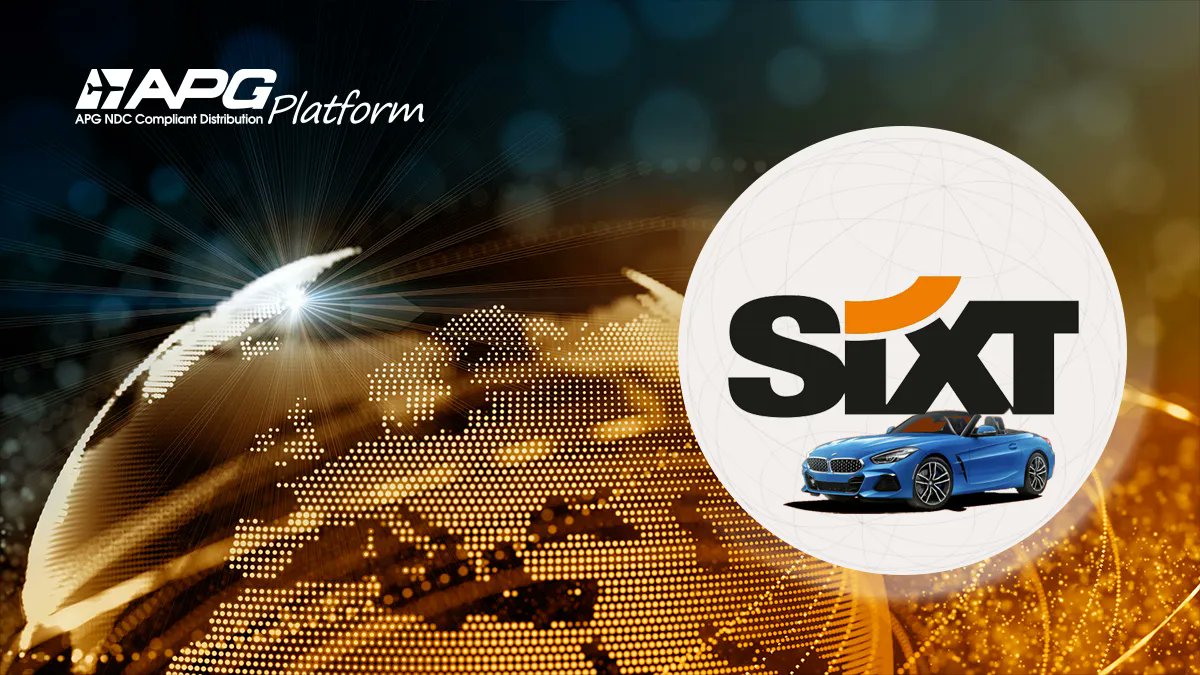 APG_Network's tweet photo. We are delighted to announce that @Sixt car rental is now available to book on the APG Platform in conjunction with an airline ticket
For further information about #APGPlatform, go to https://t.co/16hfNWKs74 https://t.co/DoV5lik0Ar