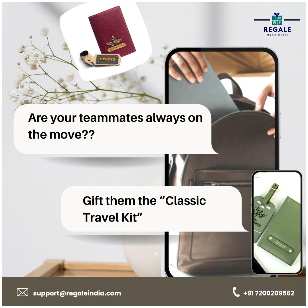 regaleindia's tweet photo. Are you looking for Gifts to make it easy for you &amp; your team to organize &amp; prepare for a seamless travel? 🤔

#officeaccessories #Travel #Customizedproducts #personalizedgifting #officegifts #addyourlogo #employeewellness #ChennaiBusiness #Corporategifts #Chennai #regaleindia https://t.co/EWxLRg9DxN