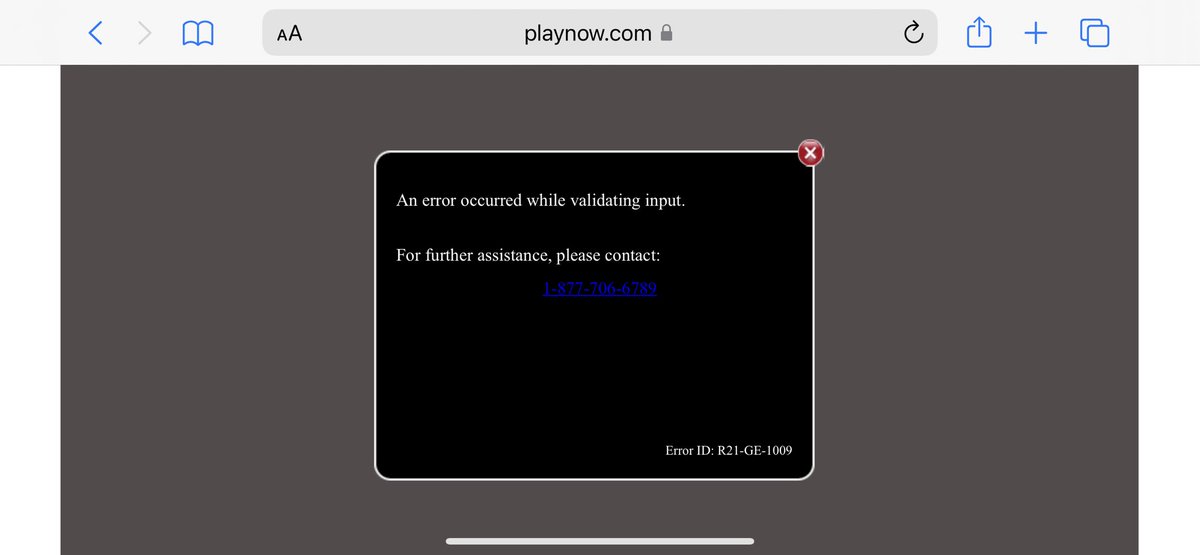 biggregger's tweet photo. @PlayNowManitoba  not enjoyable to keep having your game interrupted on you and especially when you hit a bonus round, not happy about this. https://t.co/d3gfNcuWiW