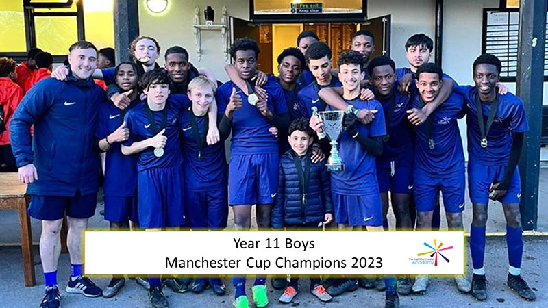 As the term comes close to an end we would like to reflect on some amazing achievements for the school this term. 

Our Year 9 and Year 11 teams both won their respective Manchester cups at MGS on the 7th March. 

Massive well done to everyone that was involved.

#atTEMAweREACH