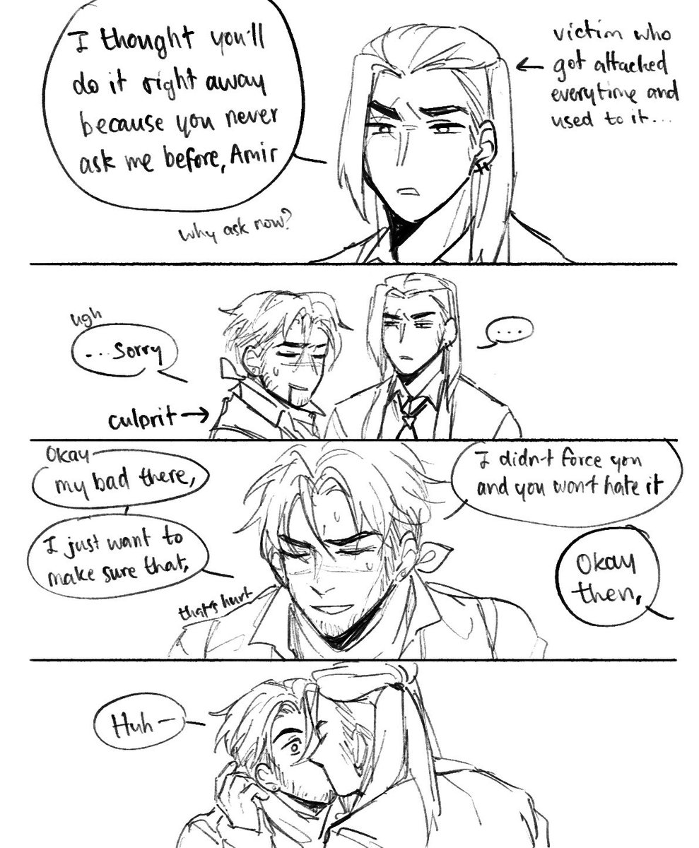 (Sketch) "My turn"

I'm sorry mom…I think I gonna become a bad person now😭

#cysova 