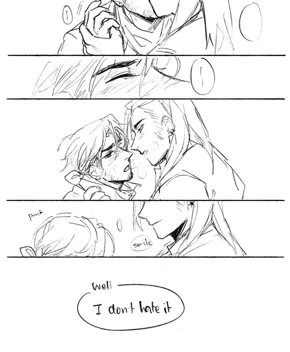 (Sketch) "My turn"

I'm sorry mom…I think I gonna become a bad person now😭

#cysova 