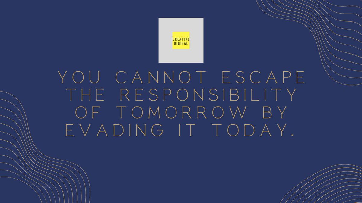 On responsibility...