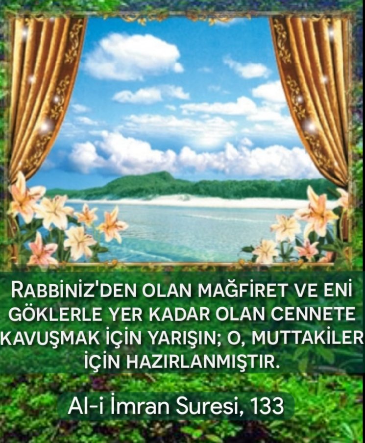 Allah insanı, herşeyin en güzelinden, en mükemmelinden zevk alacak ve bunlara karşı özlem duyacak bir ruh ile yaratmıştır. Size dini anlatıp  'ama sen sahabe ve peygamberler gibi olamazsın' diyenlere itibar edilmemeli, Allah'a yakın olmayı istemeliyiz.
Cehenneme razı olmamalıyız.