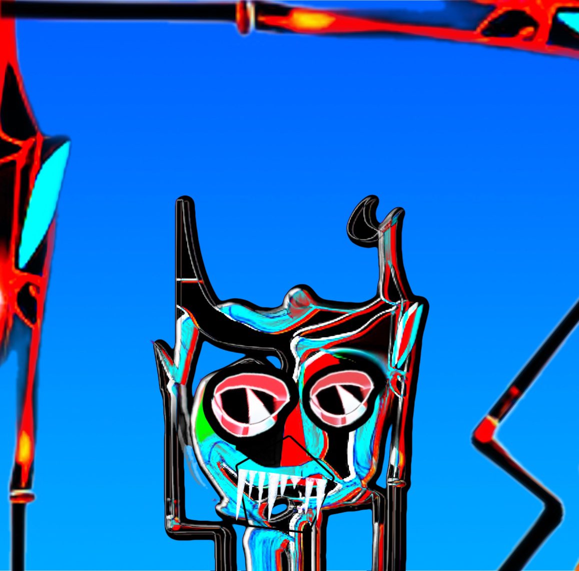 New piece. New inspirations. And new stories. Training an AI model on my particular and highly specific style of art. Hanging in there! One day at a time over here