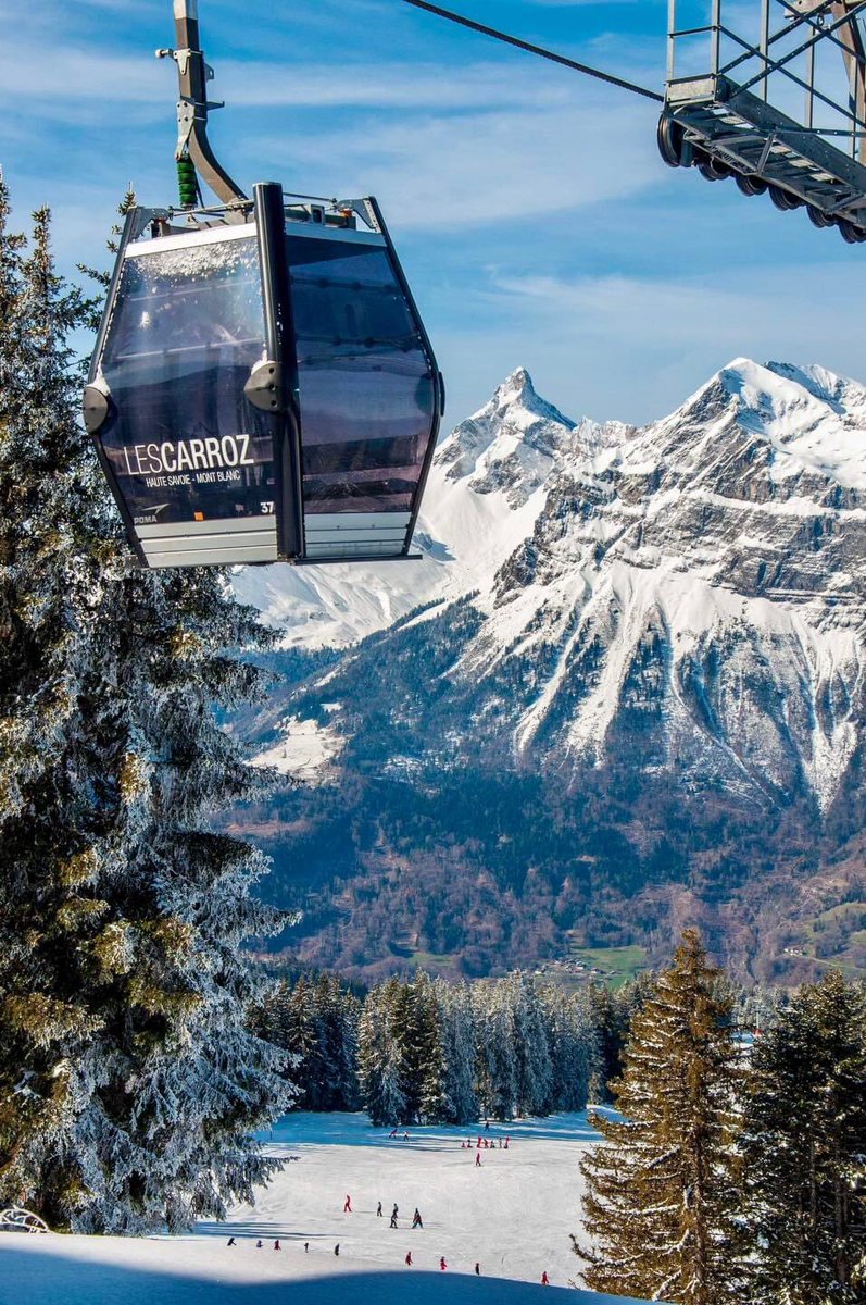 LES CARROZ , GRAND MASSIF … #lescarroz #grandmassif #grandmassifofficiel #hautesavoie #hautesavoie74 … source les carroz officiel facebook