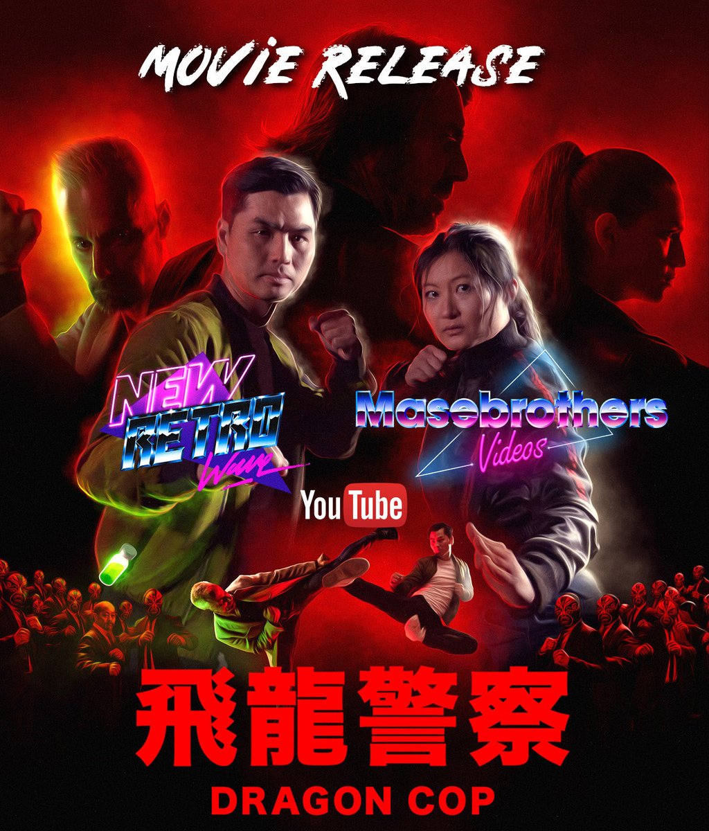 WATZUPMAG's tweet photo. Sur YouTube on trouve de jolies choses.
Posté par un poto scénariste/réalisateur, découvrez #DragonCop, moyen métrage ultra fun pour tous les amoureux du cinéma asiatique et des années 80’.
Bravo aux équipes de @masebrothers.
https://t.co/jTUc1BFD33 https://t.co/Xla59S5QPq