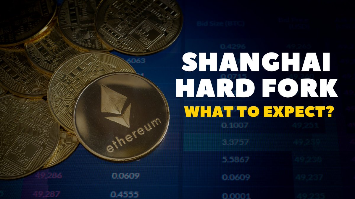 hmalviya9's tweet photo. Get Ready. Withdrawals are coming 

Ethereum's Shanghai Hard fork will take place on 12th April. 

What to expect? Will $ETH Price Dump? 

Everything got covered in this thread [in simple words]

🧵 https://t.co/QRalgEWaLz