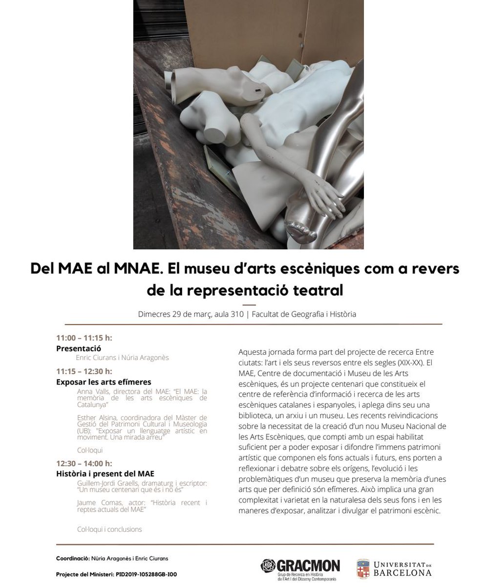 Museu de les Arts Escèniques 🎭 tweet media