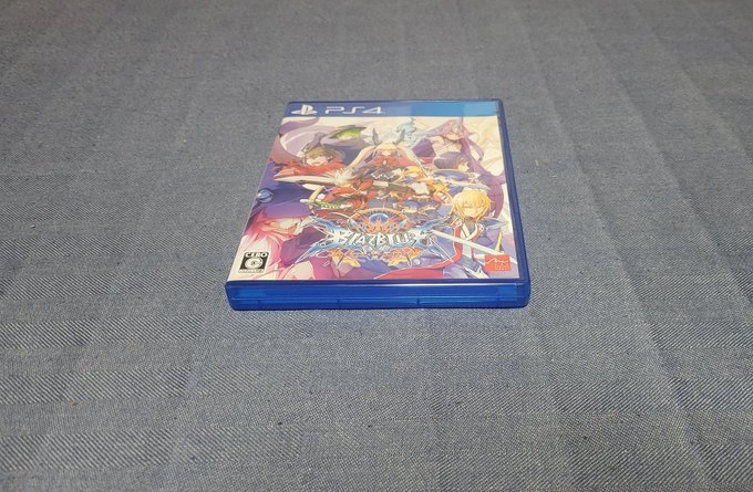 #BLAZBLUE 買いました。今までは、Switch版をやっていましたがこれからはPS4版をやっていきたいと思います。