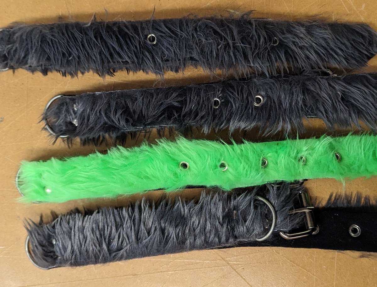 wruffstuff's tweet image. Fluff Stuff collars too
#fluffstuff