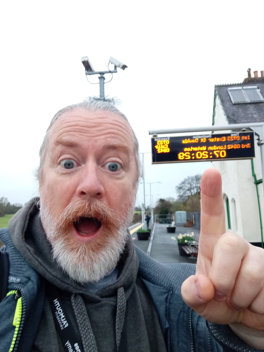 marklestrange's tweet image. I&apos;m on my way to BETT in London. 
(First shock face - likely my last 😂)