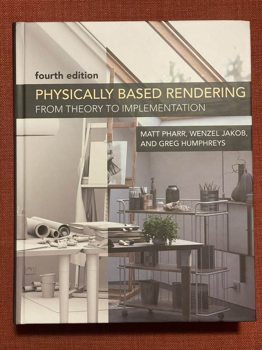 pedrofgomez's tweet photo. Some light reading arrived. Physically Based Rendering 4th edition https://t.co/nCcJnOoqPz
