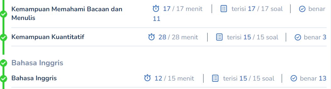 solsticye's tweet image. ・:*。Tips and Trick menjawab soal UTBK・:*三

mainly discuss about strategi pas h, juga nembak+ngeblok jaawaban 🫢

how did i go from these to this;