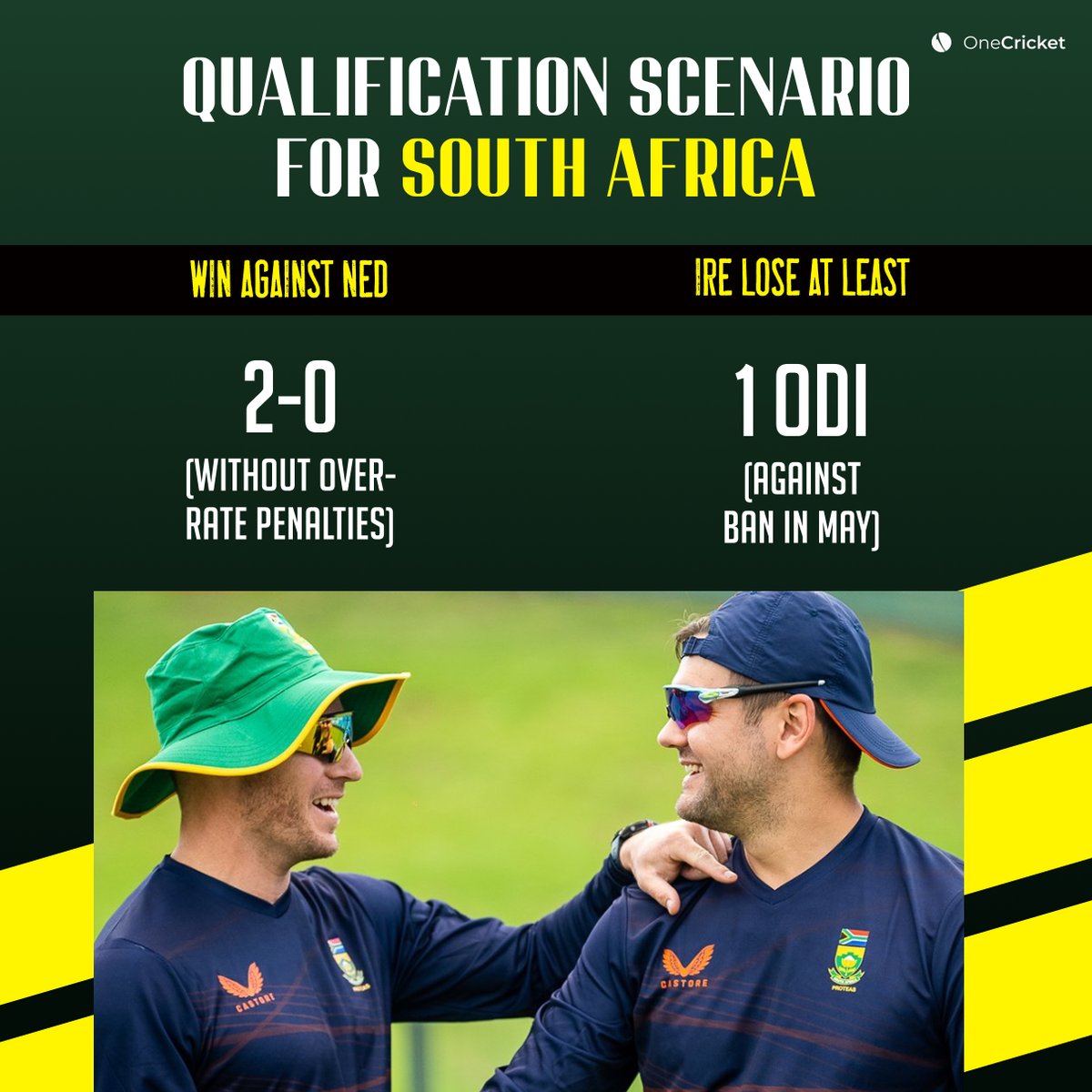 All to play for South Africa in the ODI series against the Netherlands!

#SAvsNED #ODIWorldCup2023