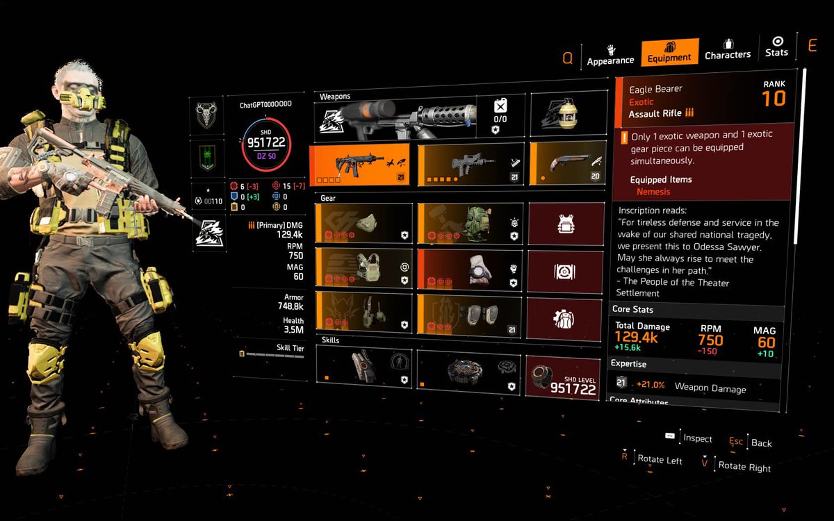shimmerdolly951's tweet photo. @TheDivisionGame how to farm exp same her ? https://t.co/GTXmxqwmmy