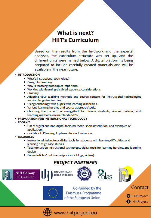 HiitProject's tweet image. Completing one more challenging step in HIIT and sharing our first e-newsletter... #hiitproject #instructionaltechnology #innovation #creativity #learningtechnologies #EgeUniversity