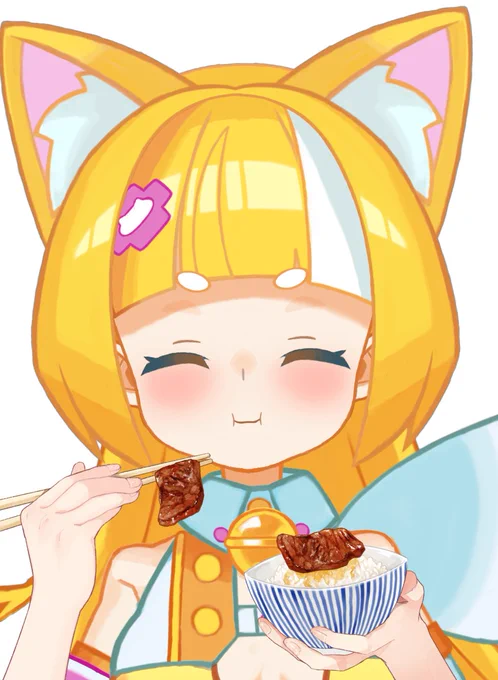【今日は肉の日】おはこんみゅん〜〜〜〜〜!!!!お肉大好きですみゅ〜〜〜!!!!!夜のりくろまLiveのためにお肉をたべてパワーをつけますみゅ#おはようVtuber #Vtuber 