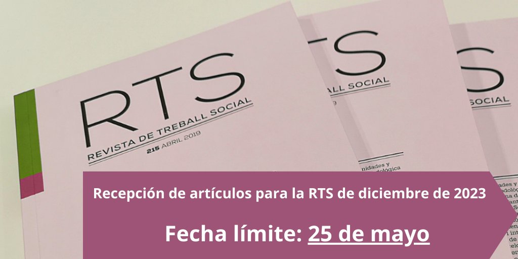 Revista de Treball Social (RTS) tweet media
