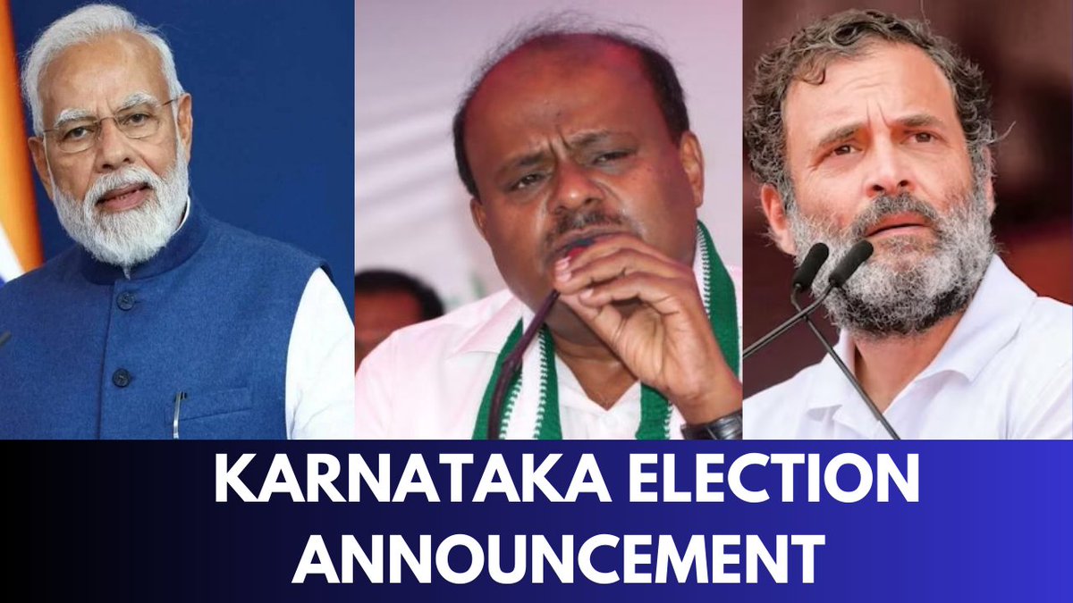 IndianMediaBook's tweet photo. Karnataka Elections Date Of Poll 10/05/23 || Date Of Counting 13/05/2023 ||
#ElectionCommission #Karnataka #KarnatakaElections2023 #MeraGharAapkaGhar 
#Canadians 
👇Watch Full Video
https://t.co/WPdCuK95c1 https://t.co/PjWwpwvPoF