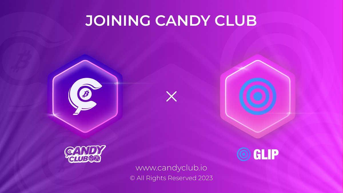 candycryptoclub's tweet photo. CC x @glipgg Partnership: New wave of Web3 gaming🎮

Glip is the world’s largest web3 gaming community where players can take part in the in-app quests.

To celebrate, we have a special quest in Glip app: First 6000 users to complete win $0.5 USDC!🥳

🔗https://t.co/pKmtTgvkT6 https://t.co/qFXhLA3JY8