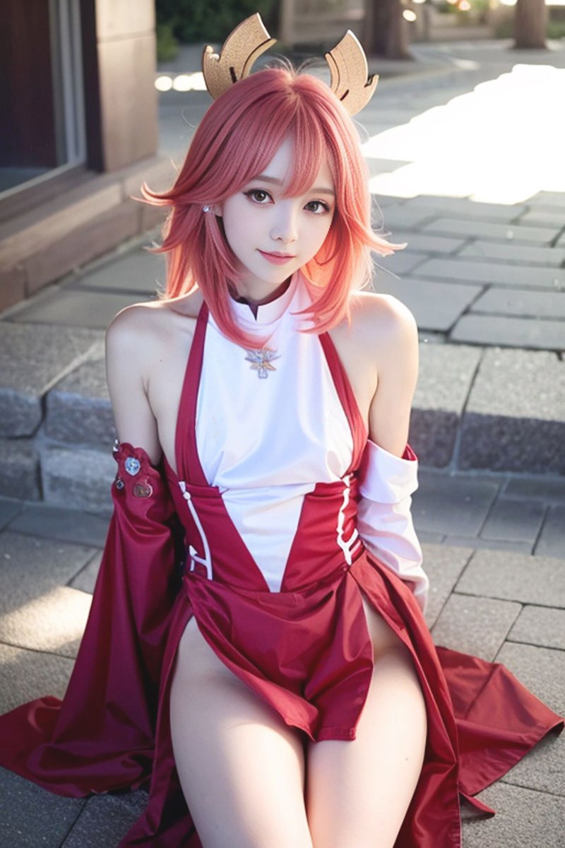 holdstarlight's tweet photo. 谁教岁岁红莲夜，两处沉吟各自知。
#原神 #GenshinImpact #Genshin #Genshin_Impact
#八重神子 #yaemiko #yae #yae_miko
#cosplay #cosplayer #photography #ai美女
#AI  #aiart #AIイラスト  #girl #aigirl
#美女 #美人 #stablediffusion #stable_diffusion https://t.co/4JAS0j6fSQ