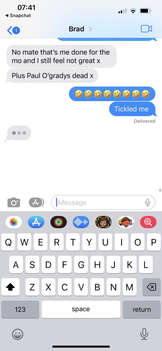 My labourer has decided to take the day off due to such sad news