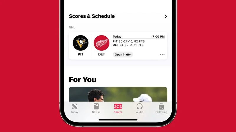 MacNews24's tweet photo. Apple News App Gains Sports Tab in First iOS 16.5 Beta
#apple #applenews #ios16 #latestios https://t.co/DvZoHHqA3c