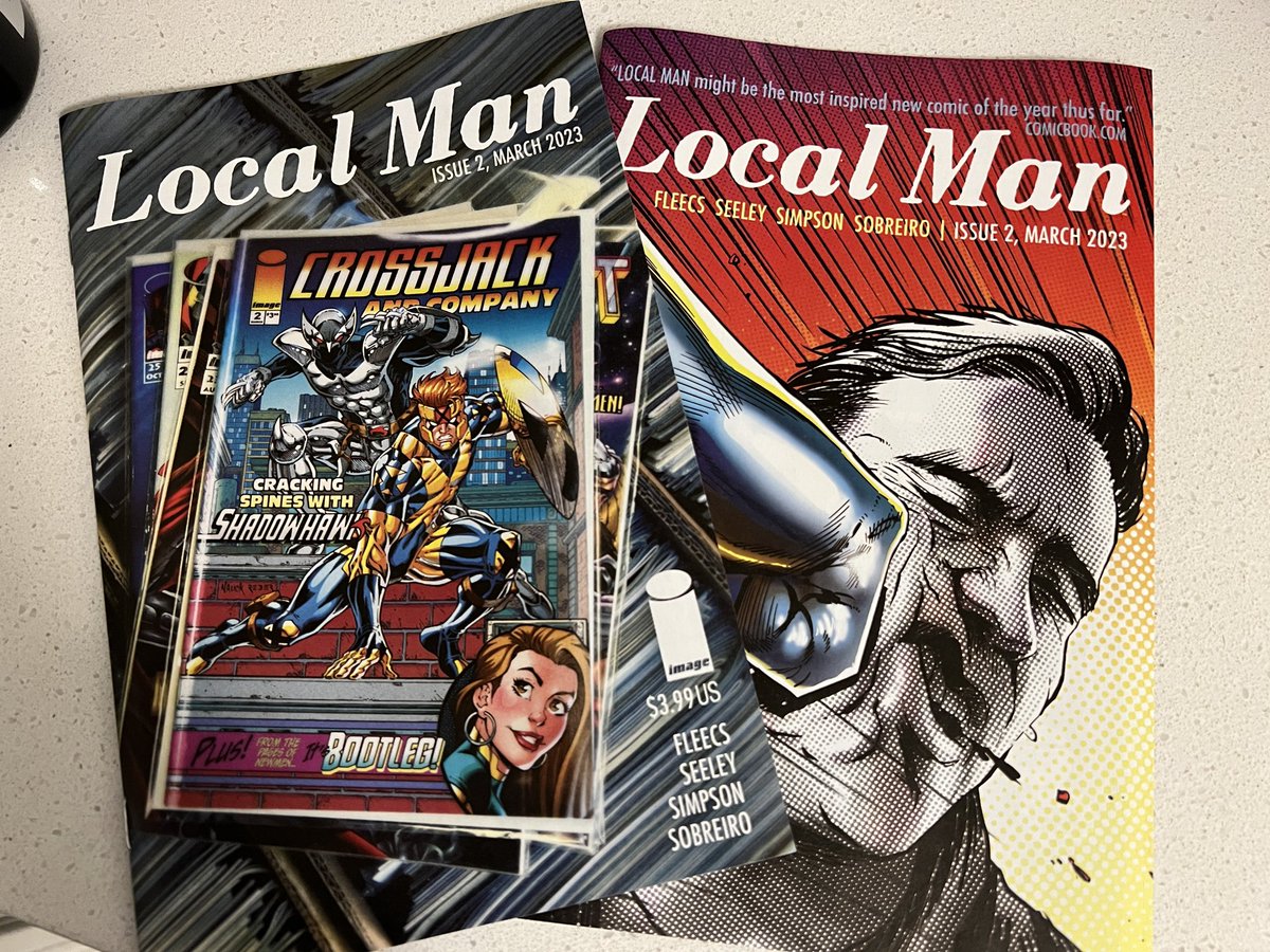TonyFleecs's tweet photo. Out tomorrow! LOCAL MAN 2!! https://t.co/NFfrHohYkA