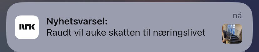 Dette er som å få et nyhetsvarsel om at vann er vått