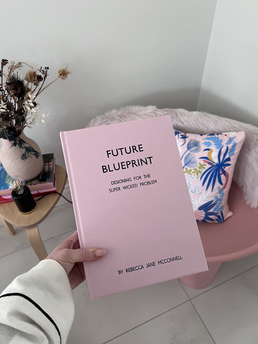 iamrebeccamcc's tweet image. Extremely happy to have the finished printed version of my PhD :) #thefutureblueprint #wickedproblem #climatechange #architecture #PhD #PhDone