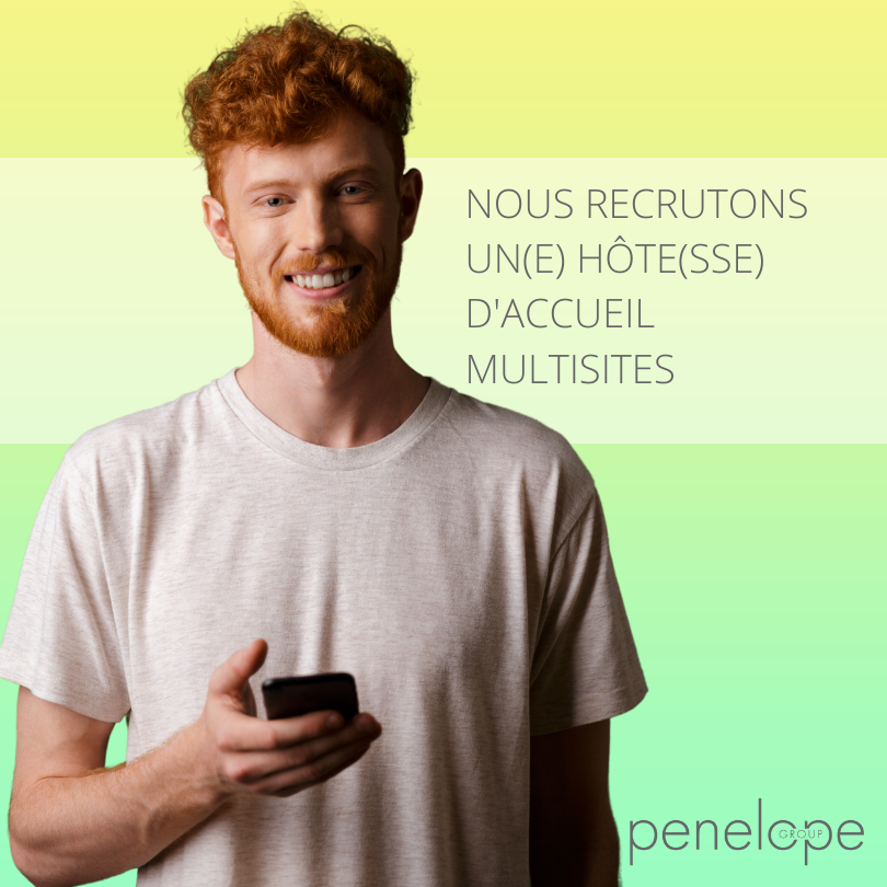 #Recrutement d'un(e) hôte(sse) d'accueil multisites à Nantes et en CDI!
Pour postuler c’est par ici ⤵️ :
eu1.hubs.ly/H03gZ7m0

#recrutement #job #içiçarecrute #Teampenelope #Nantes